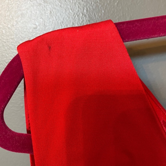 French connection red dress open front NWT size 10 - Picture 7 of 10